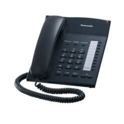 Panasonic KX-TS820MSB Single Line Phone, Black