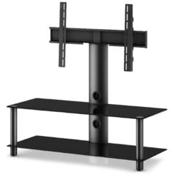 Sonorous Neo 110 Canteliver Television Stand for TV - Black