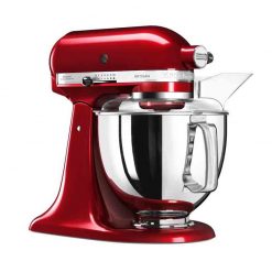 Kitchenaid 5KSM175PSECA  Artisan 4  8L Pastry Robot, Tilt Head stand Mixer + 3L bowl + Flex edge beater Candy Apple - Image 3