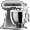 KitchenAid  5KSM175PSEMS  Mixer Tilt-Head 4  8l - Artisan + 3 L Bowl + Flex edge Beater