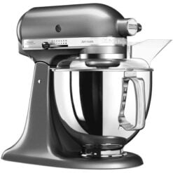Alternative view of KitchenAid  5KSM175PSEMS  Mixer Tilt-Head 4  8l - Artisan + 3 L Bowl + Flex edge Beater