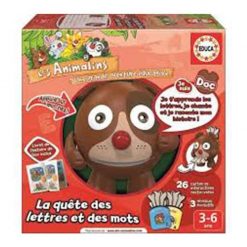Educa Les Animalins Doc La Quete Des Lettres Et Des Mots