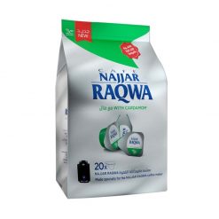 Najjar Raqwa Bag Single Cup With Card 20 EA