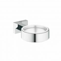 Grohe  40508001 Essentials Cube Holder Glass Soap