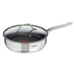 Tefal Intuition SS V2 Sautepan 24cm & Lid Coated