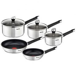 Tefal Emotion SS Set 5 Pcs ( Frypan 20/24, Saucepan 16/18/20 & Lid)