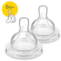 Philips Avent  2 Classic+ Teats Newborn 1 hole - 0m+