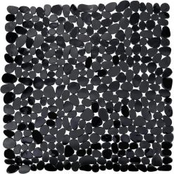 Wenko Shower mat Paradise Black anti-slip