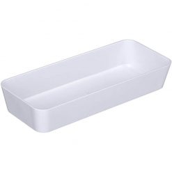 Wenko Storage tray Candy White Slim bath tray