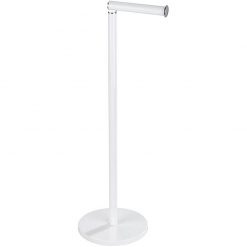 Wenko Free standing toilet paper holder 2 in 1 White