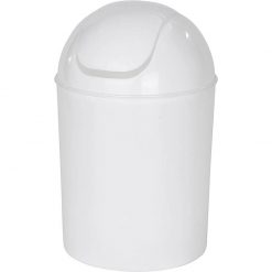 Wenko Swing top bin Economic White