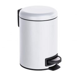 Wenko  cosmetics pedal bin Leman  3 liter - White