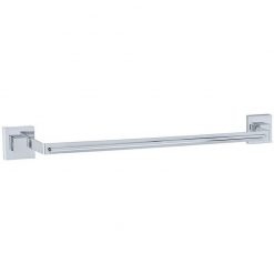 Wenko Vacuum-Loc towel bar Uno Quadro - Towel rail Stainless steel