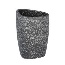 Wenko Toothbrush tumbler Pion Gray high quality ceramic