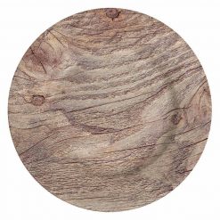 Easy Life Porcelain side plates 19 cm Wood