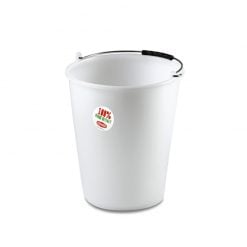 Stefanplast House bucket 9lt. d.29 h.25 white