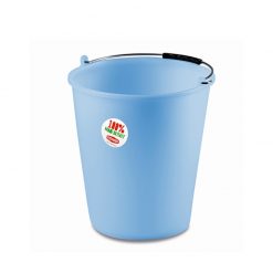 Stefanplast House bucket 12lt. d.30 h.30 light blue