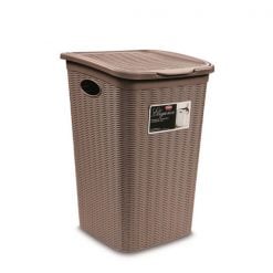 Stefanplast Elegance laundry hamper 50l  Tortore