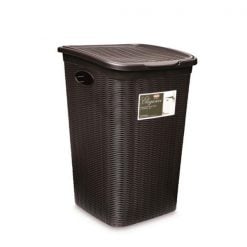 Stefanplast Elegance laundry hamper 50l   Moka