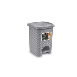 Stefanplast 30132 Dustbin "Elegance" 6Lt Grey