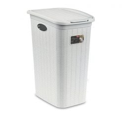 Stefanplast Elegance laundry hamper 36 lt White