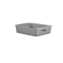 Stefanplast 30942 Basket "Elegance" M Grey