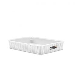 Stefanplast Elegance basket L White