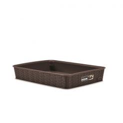 Stefanplast Elegance basket L Moka