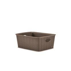 Stefanplast 30971 Basket"Elegance" M High 25X19,5X10H Beig