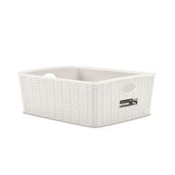 Stefanplast Elegance basket L high White