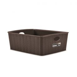 Stefanplast Elegance basket L high Moca