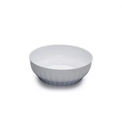 Stefanplast Ribbed salad-bowls  32cm White