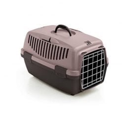 Stefanplast Carrier "gulliver1"powder Pink With metal Door