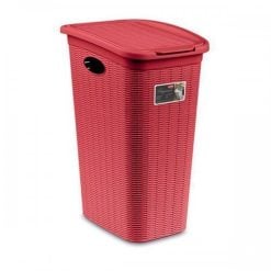 Stefanplast Elegance laundry hamper 36 lt Red