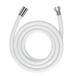 Wenko shower hose design 175cm white matt
