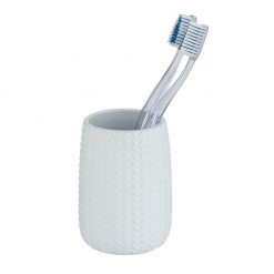 Wenko ceramic tumbler "barinas" white