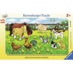 Ravensburger Farm Animals Puzzles 15p