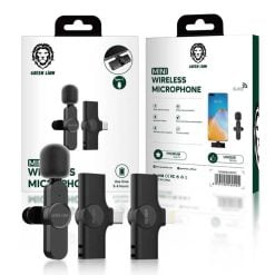 Green  GNWMICROLG Mini Wireless Microphone  TYPE C/ LIGHTNING Black