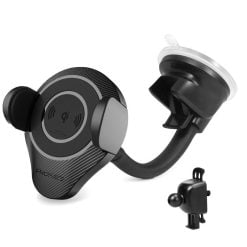 Promate  Alphamoun Tultra-Fast Wireless Car Charging Mount
