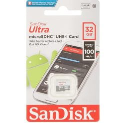 SanDisk SDSQUNR-032G-GN3MN | Ultra microSDHC 32GB 100MB/s Class 10 UHS-I