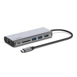 Belkin AVC008BTSGY CONNECT USB-C 6-in-1 Multiport Adapter