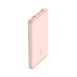 Belkin BPB011BTRG BOOST CHARGE TM 3-Port Power Bank 10K + USB-A to USB-C Cable Rose Gold