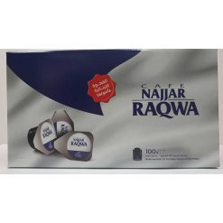 Cafe Najjar Raqwa Box of 100 Capsules Single Cup Plain