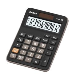 Casio MX-12B-BK-W-DC(CN) calculator