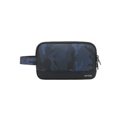 Porodo Camouflage Storage Bag With Multi-Compartment Blue