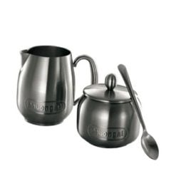 Delonghi  DKEX-A1SX005 Milk Jug, Sugar Bowl & Spoon Set