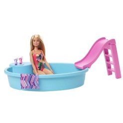 Barbie MTBBGHL91 Pool and Slide