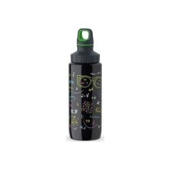 Tefal K3194112 Drink2Go Light Steel- Decor Nerd 0,6L Black Screw Lid