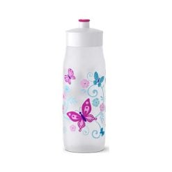 Tefal K3201512 Squeeze Drinking Bottle White - Decor Butterflies 0,6L