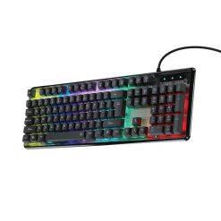 PORODO GAMING LUCID GAMING KEYBOARD TRANSPARENT BLACK